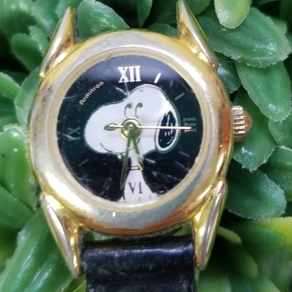 🌟3/$15 Vintage Snoopy Armitron Watch